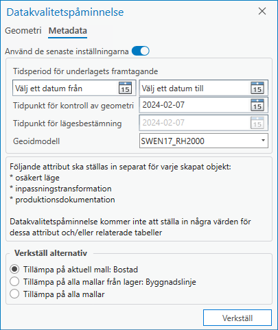Flik Metadata
