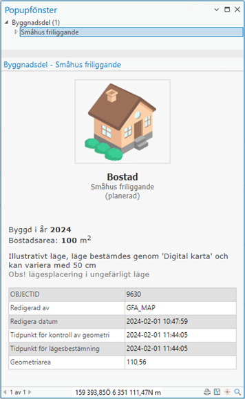 Granska popup