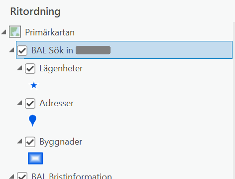 BAL sök alternativ