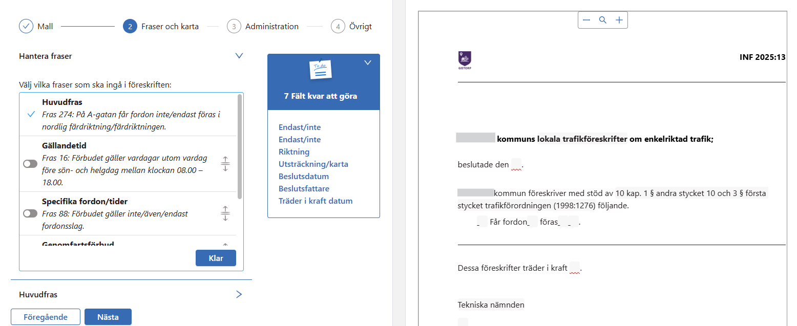 Fraser och karta Fraser och karta