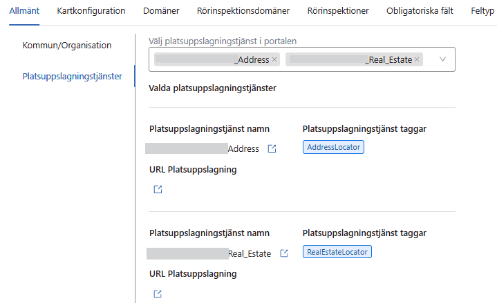 platsuppslagningstjanster Inställningar > Allmänt > Platsuppslagningstjänster