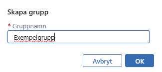 Skapa grupp