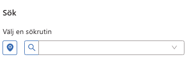 dialog Sökrutin dialog Sökrutin