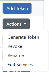 tokens-actions