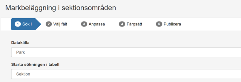 GEOSECMA Manager sök steg1 GEOSECMA Manager sök steg1