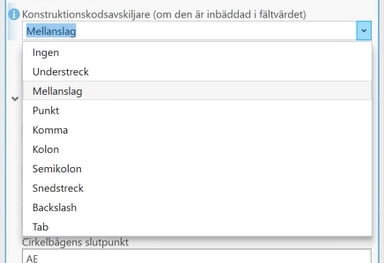konstruktionskodavskiljare-val