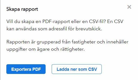 Sakägare Skapa rapport