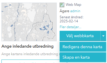 Redigera webbkartan