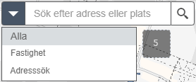 Välj sökrutin