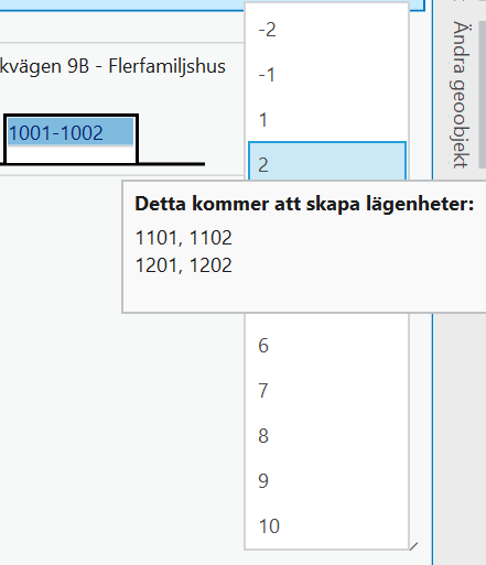 Multiplicera våningar