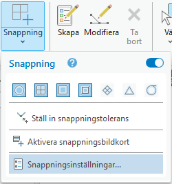 snappningsinstallningar