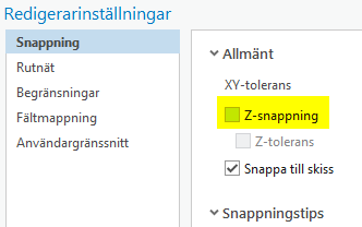 z-snappning